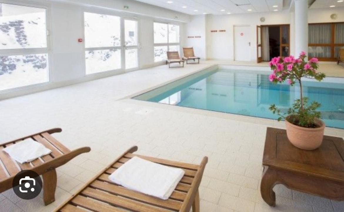 Appartement 4 Personnes Avec Piscine Interieure Puy-Saint-Vincent Eksteriør billede